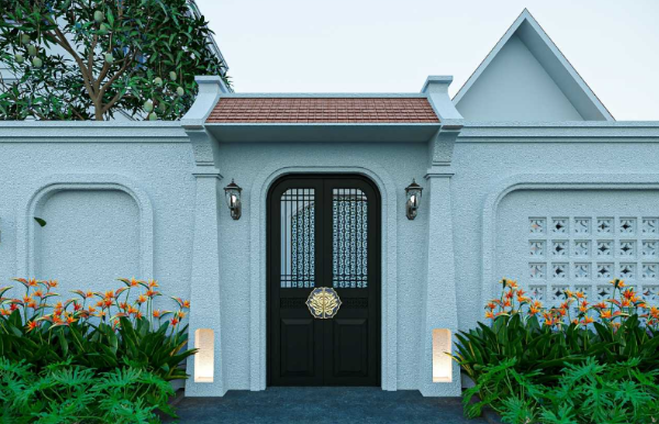 Ý tưởng thiết kế cửa chính đẹp hợp phong thủy ngôi nhà