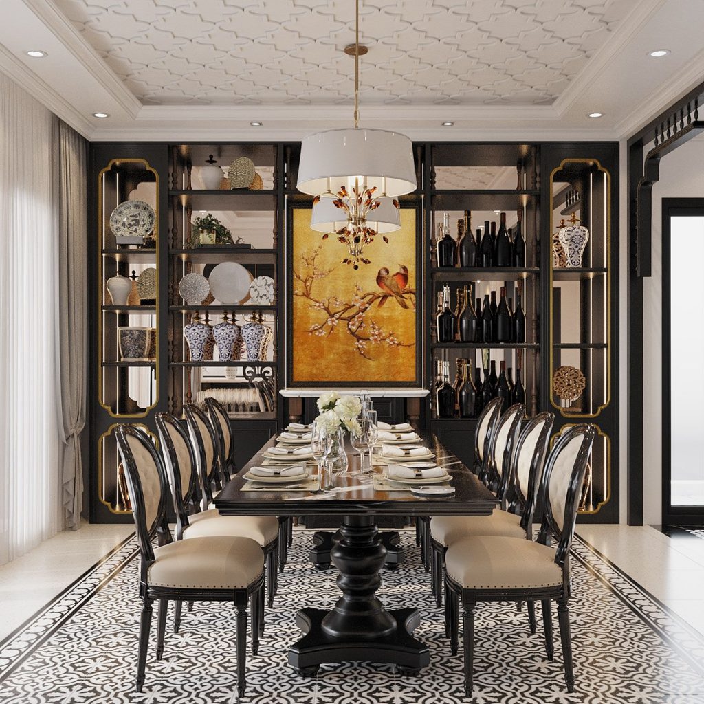 Đèn thả phong cách Indochine