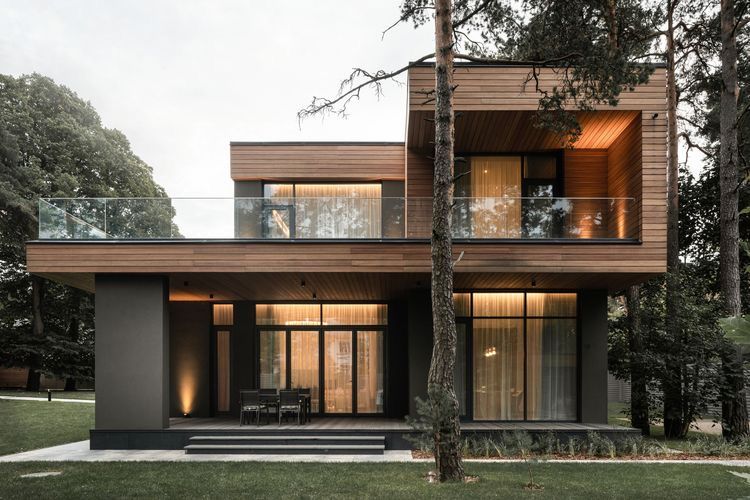 Màu nâu nổi bật giữa không gian thiên nhiên