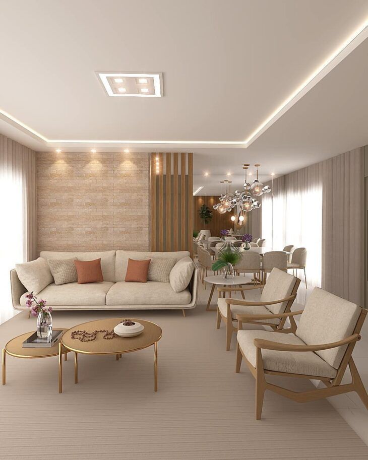 Mẫu thiết kế phòng khách chung cư 50m2