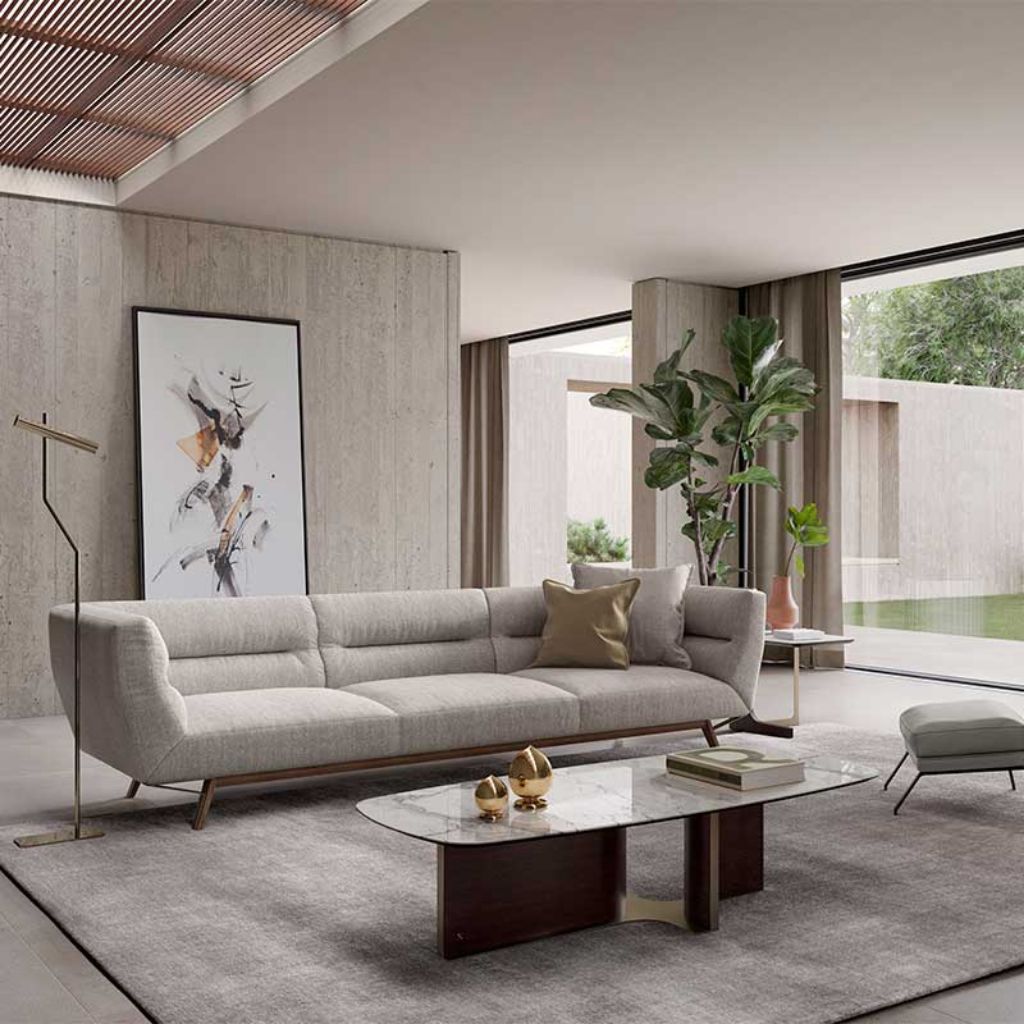 Kích thước sofa cần phù hợp với tổng thể không gian