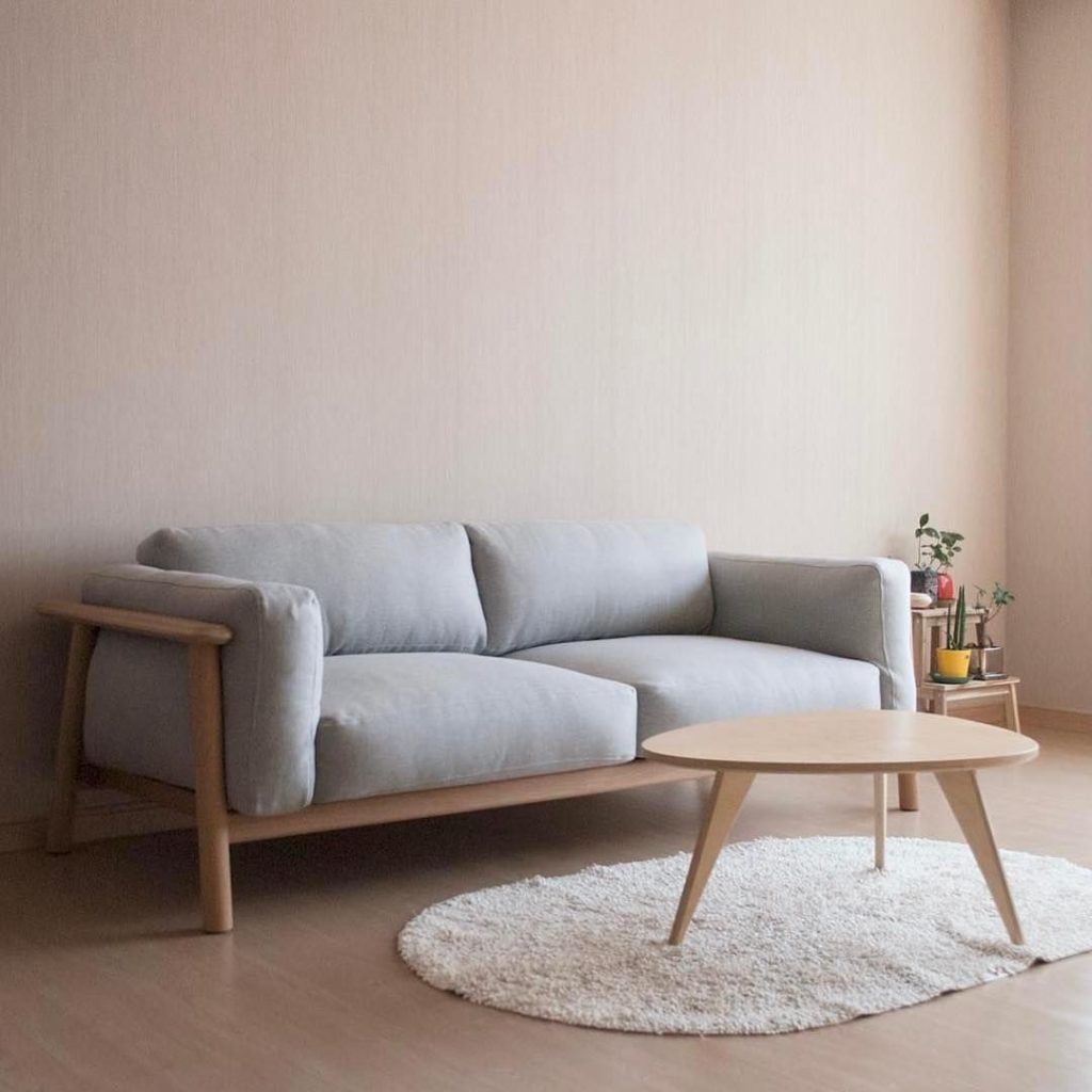 Mẫu sofa phong cách Bắc Âu nhỏ