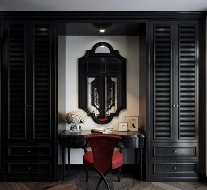 Mẫu bàn trang điểm phong cách Indochine độc đáo