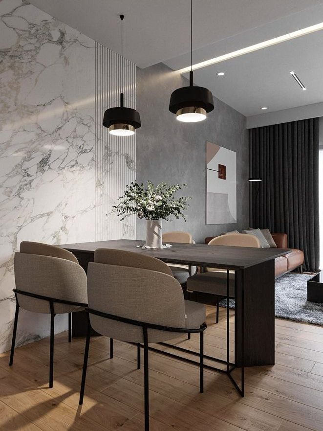 Lựa chọn vị trí lắp đèn thả phù hợp 