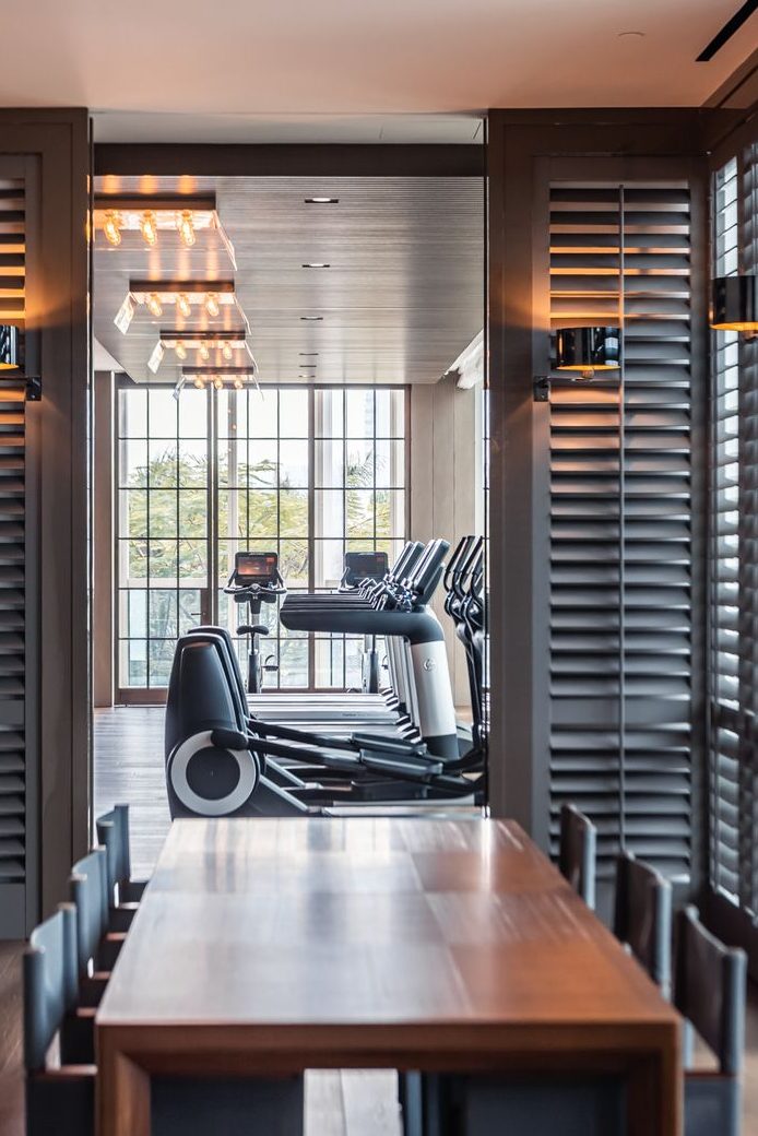 Phòng gym phong cách Indochine