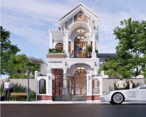 Mỗi phong cách kiến trúc lại có một kiểu mái Thái phù hợp riêng