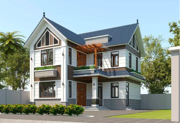 Mái thái luôn được nhiều người lựa với mọi kiểu thiết kế