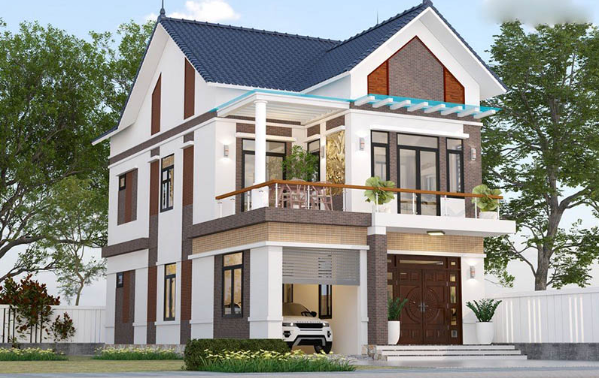 Xây nhà mái thái rất được lợi về mặt phong thủy