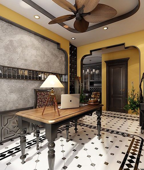 Vị trí lắp quạt trần Indochine