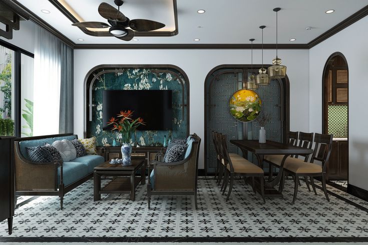 Tạo điểm nhấn cho không gian