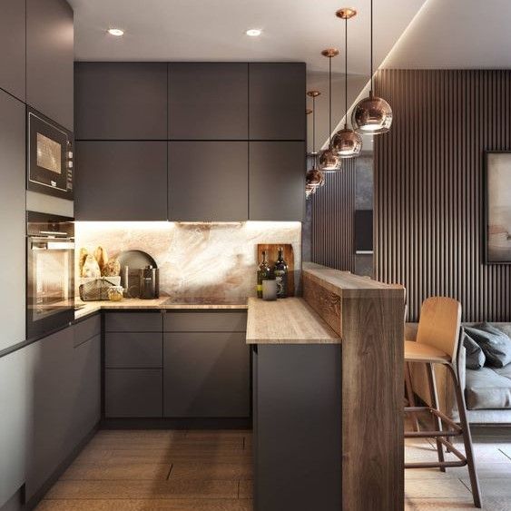 Kích thước quầy bar ngăn bếp