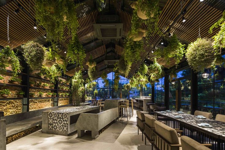 Mẫu thiết kế nhà hàng chay