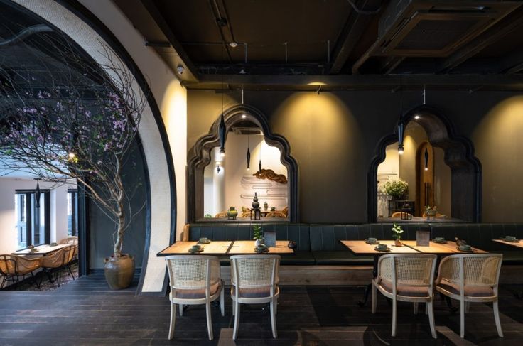 Nội thất nhà hàng chay không cần quá cầu kỳ, màu mè