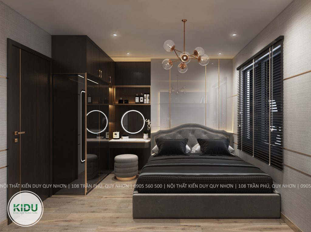 Thiết kế nội thất chung cư 64.2m2 - KIDU