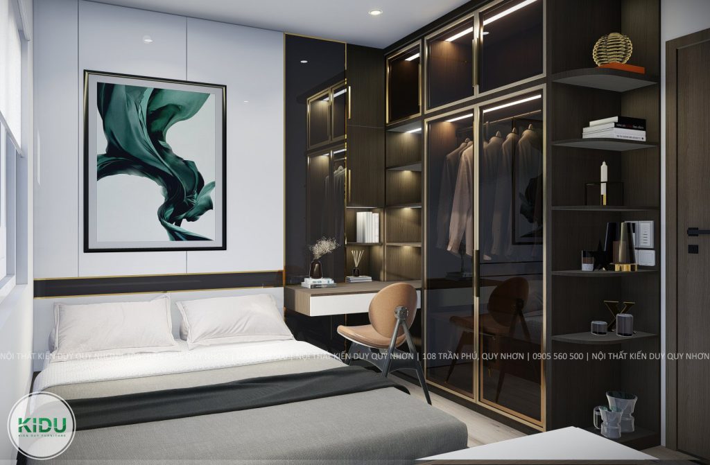 Thiết kế nội thất chung cư 69.1m2 - KIDU