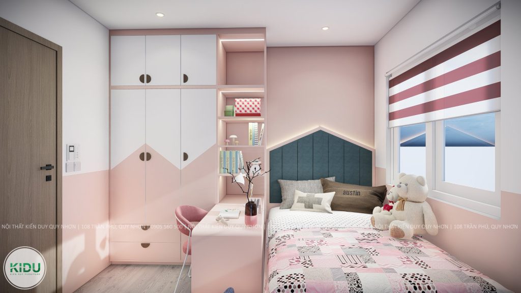 Thiết kế nội thất chung cư 69.1m2 - KIDU