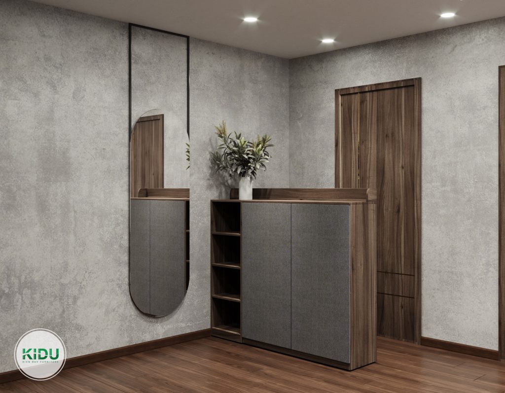 Thiết kế nội thất chung cư 62.99m2 - KIDU