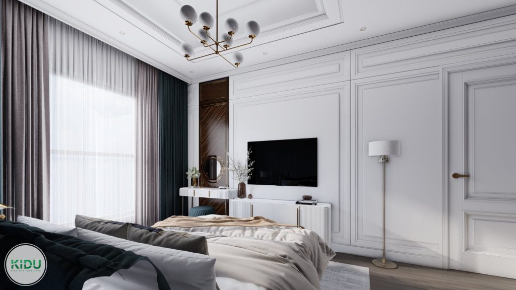 Thiết kế nội thất chung cư 72.62m2 - KIDU