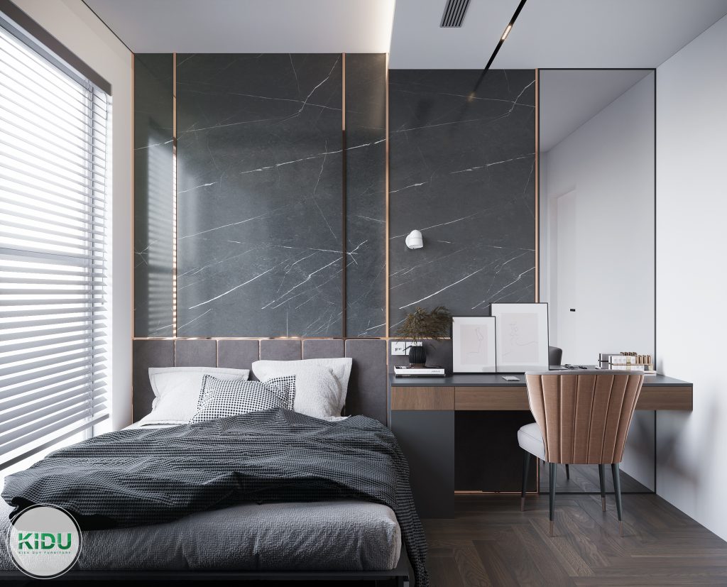 Thiết kế nội thất chung cư 98.85 - KIDU