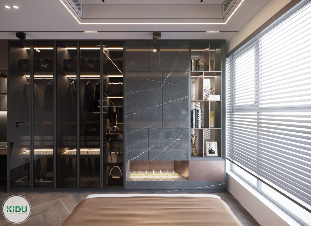 Thiết kế nội thất chung cư 98.85 - KIDU