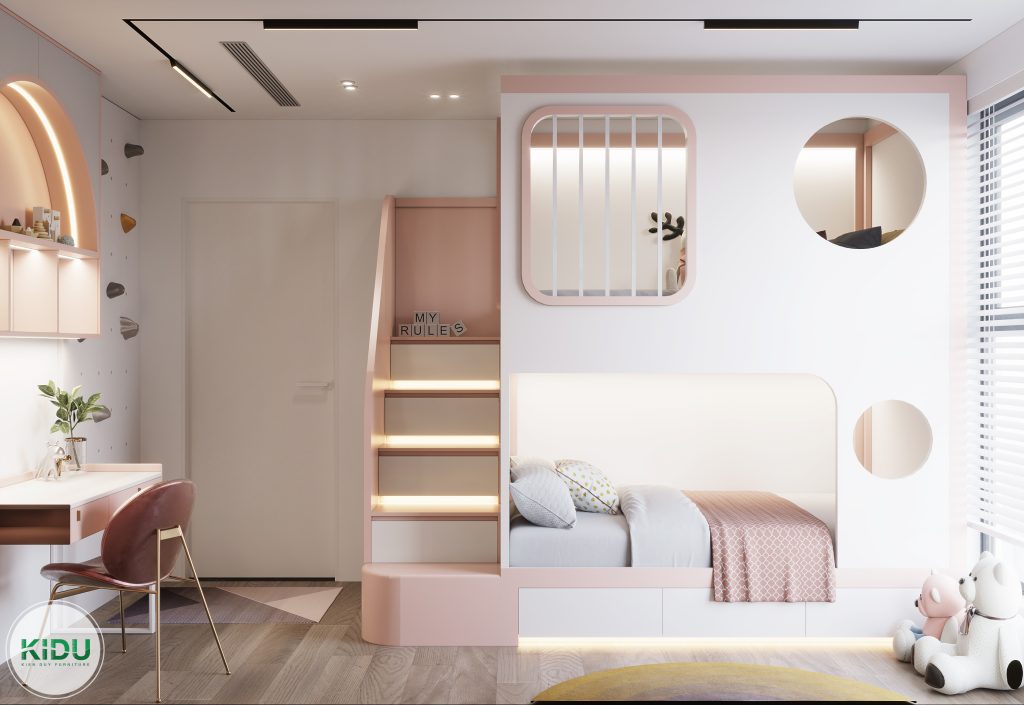 Thiết kế nội thất chung cư 98.85 - KIDU
