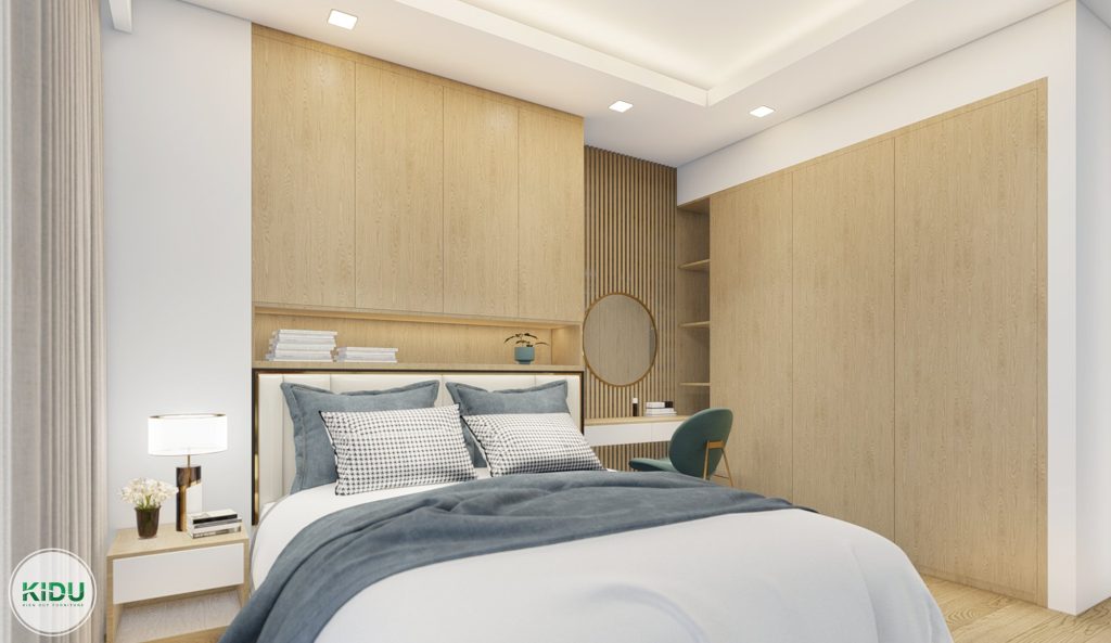 Thiết kế nội thất chung cư 106.8m2 - KIDU