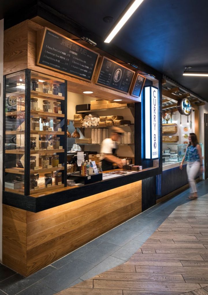 Chiều vận hành của quầy bar cafe