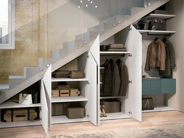 Tủ gầm cầu thang giúp cải thiện góc chết