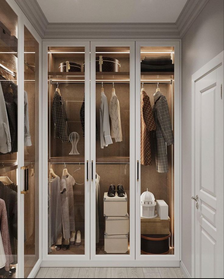 Nét đẹp sang trọng của mẫu tủ quần áo tân cổ điển