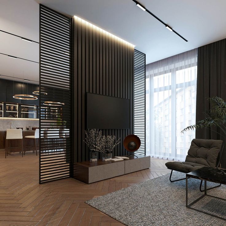 Vách ngăn được ứng dụng trong thiết kế không gian mở